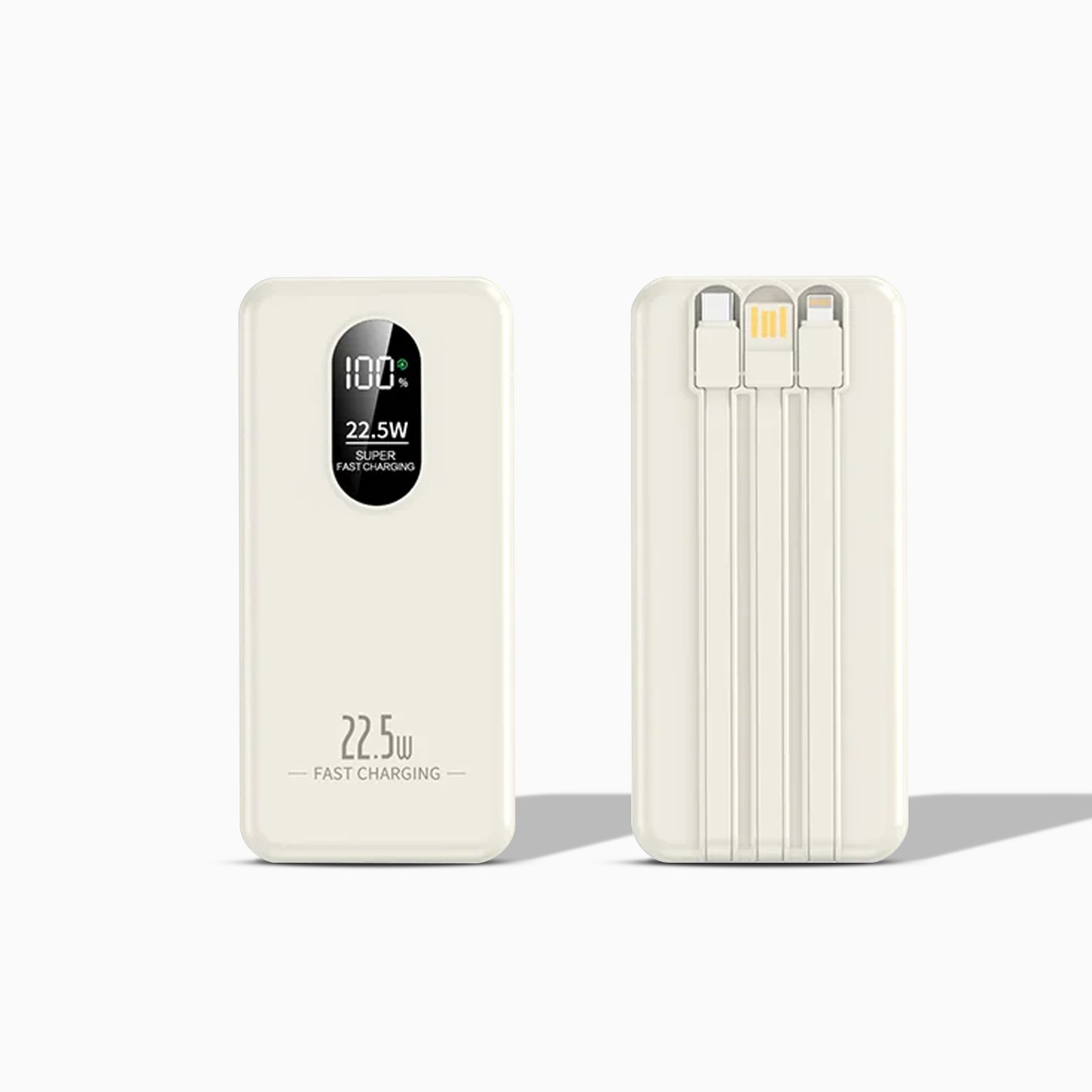 10000mAh Power Bank (Y411), PD Fast Charging Portable Charger, External Battery Pack